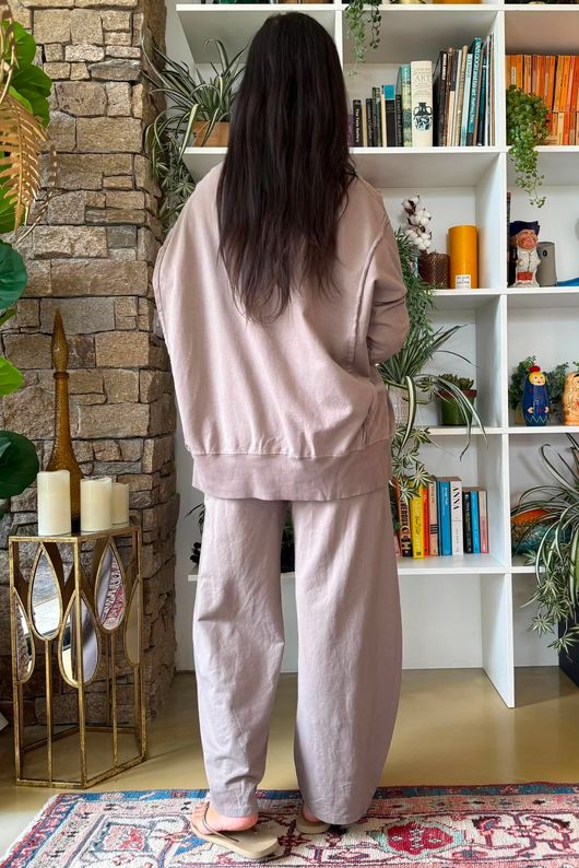 Lagen Chill Sweatshirt Mocha 